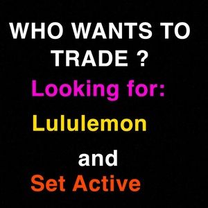 Open to trade! Bundle something and message me :)